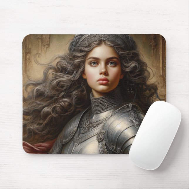 Mousepad Guerreiro medieval (Com mouse)