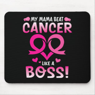 Mousepad Guerreiro Minha Mãe Bate Cancer De Mama Como Um Fi