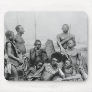 Mousepad Guerreiros, Congo Belga, 1894