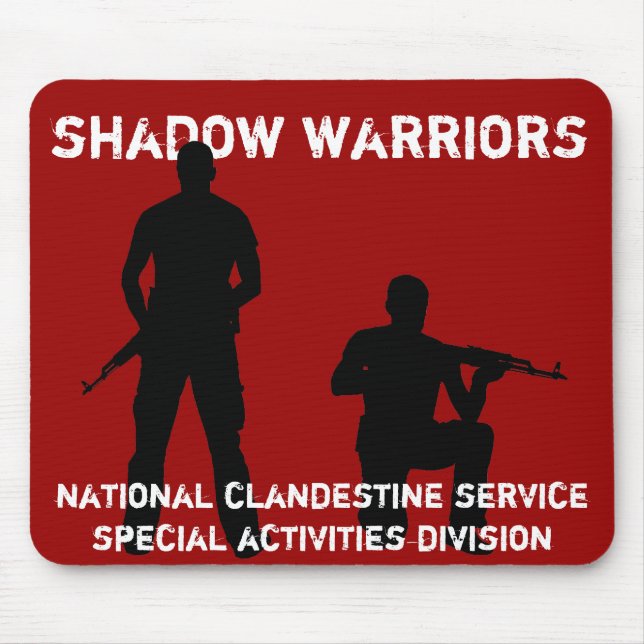 Mousepad Guerreiros da sombra - serviço clandestino (Frente)