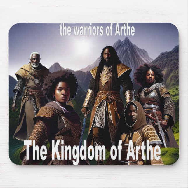 Mousepad Guerreiros de Arthe (Frente)