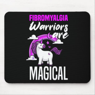 Mousepad Guerreiros de Fibromialgia São Fibromia Magia Unic