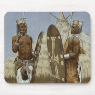 Mousepad Guerreiros de Nyam-nyam da história da humanidade