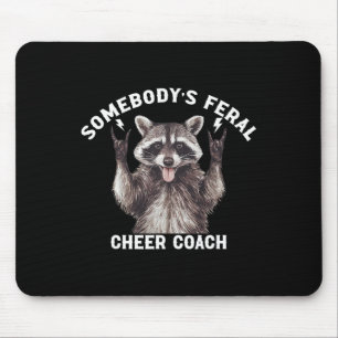 Mousepad Guia de Animação de Guaxinim Feroz de Alguém