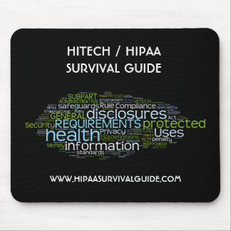 MOUSEPAD GUIA DE SOBREVIVÊNCIA DA ALTA TECNOLOGIA/HIPAA