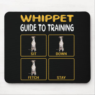 Mousepad Guia De Whippet Para Treinar Obediência De Cães