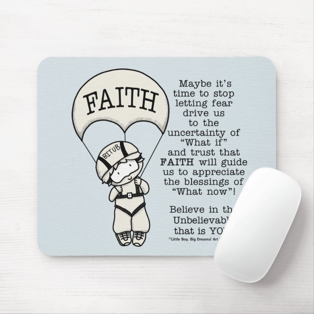Mousepad Guia Faith Will (Com mouse)