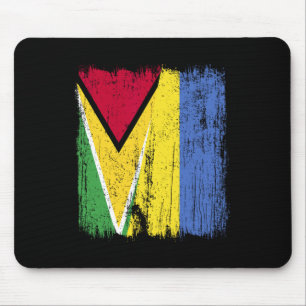 Mousepad Guiana Ucrânia Meia Bandeira Guianense Herança Ucr