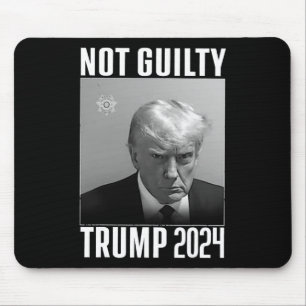 Mousepad Guilty Trump 2024 Não Votar Novamente 2024 Anti Tr