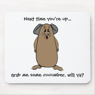 Mousepad Guiné Pig Sayings