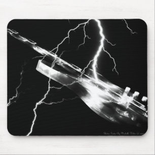 Mousepad GUITAR ELÉTRICO branco