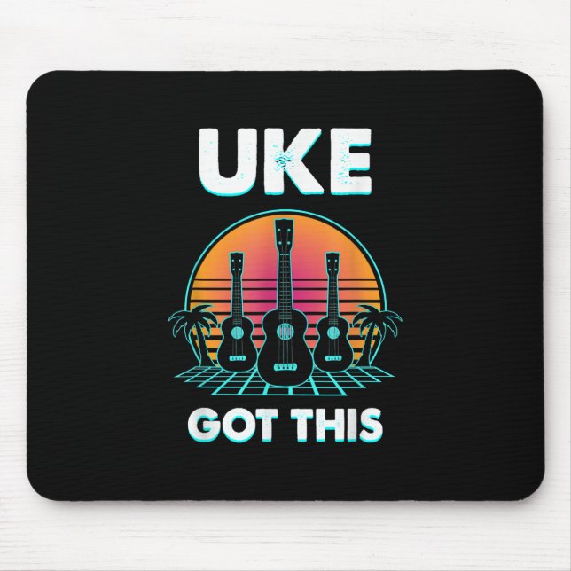 Mousepad Guitarista Umtem Este Aniversário (Frente)