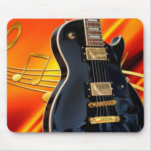 Mousepad Guitarra e notas