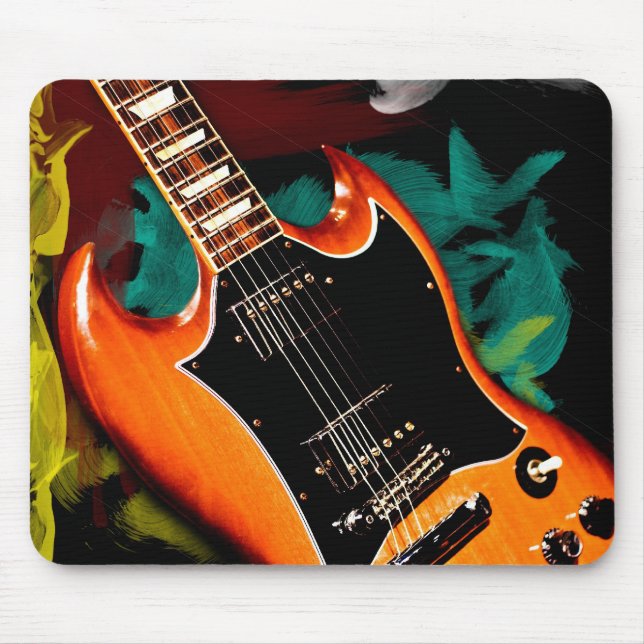Mousepad Guitarra elétrica (Frente)