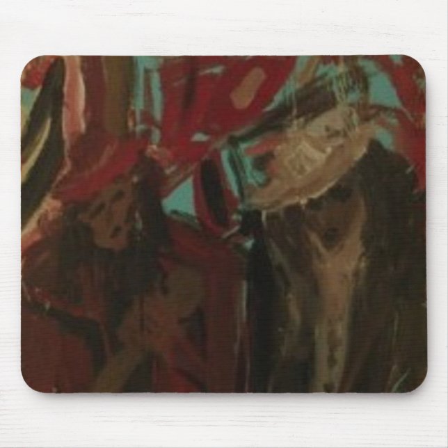 Mousepad Guitarristas Rasta (Frente)