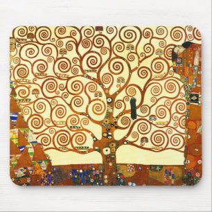 Mousepad Gustav Klimt A Árvore da Vida das Belas Artes