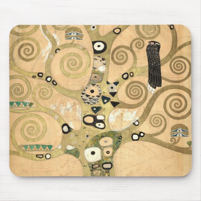 Mousepad Gustav Klimt - A Árvore da Vida, Friso Stoclet (Frente)