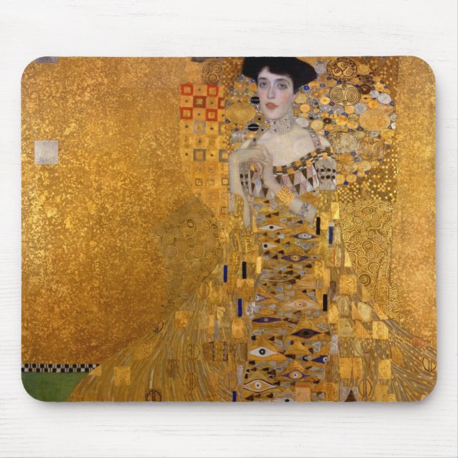 Mousepad Gustav Klimt - Adele Bloch-Bauer I. (Frente)