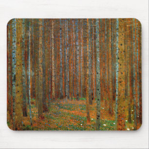 Mousepad Gustav Klimt - Floresta dos Pinheiros de Tannenwal
