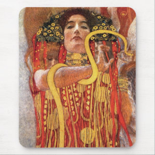 Mousepad Gustav Klimt - Higéia Deusa da Medicina da Saúde