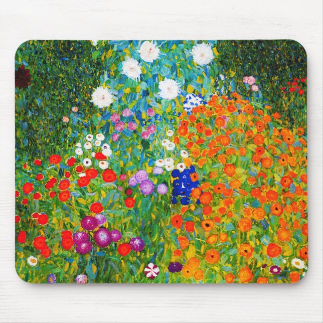 Mousepad Gustav Klimt , "Jardim da Casa Farmada" (Frente)