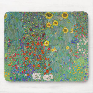 Mousepad Gustav Klimt - Jardim do País com Girassóis