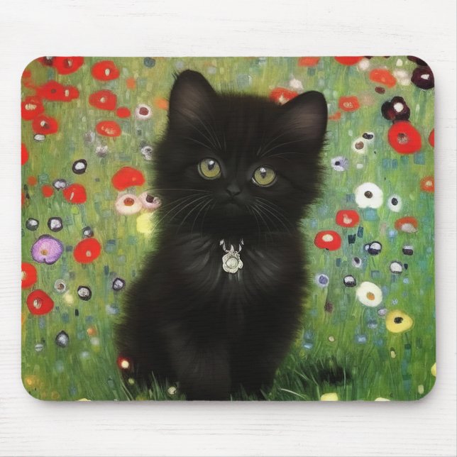 Mousepad Gustav Klimt Kitten (Frente)