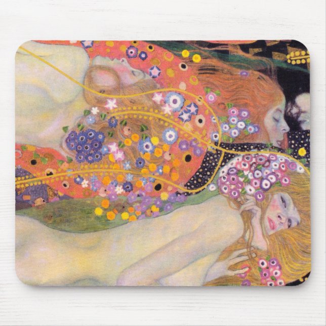 Mousepad Gustav Klimt Mermaids (Frente)