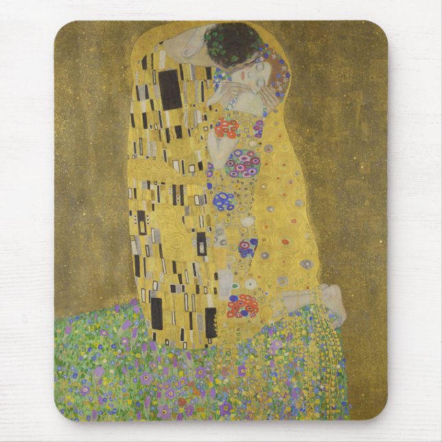 Mousepad Gustav Klimt "O Beijo" (Frente)