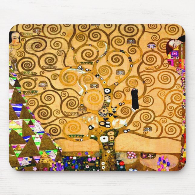 Mousepad Gustav Klimt Tree of Life (Frente)