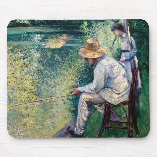 Mousepad Gustave Caillebotte - Angling (Frente)
