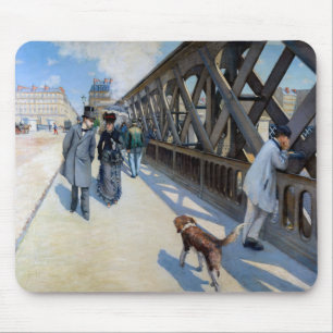 Mousepad Gustave Caillebotte - Le Pont de l'Europe