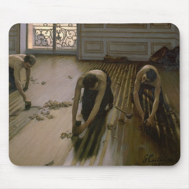 Mousepad Gustave Caillebotte - Os Planadores (Frente)