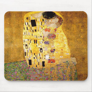 Mousepad Gustavo Klimt o tapete do rato do beijo