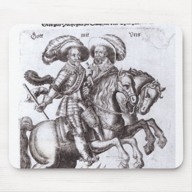 Mousepad Gustavus Adolphus II e Gustavus Adolphus IV (Frente)