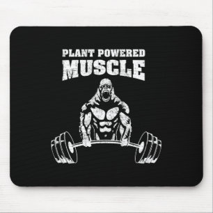Mousepad Gym De Construção De Energia Do Músculo De Planta 