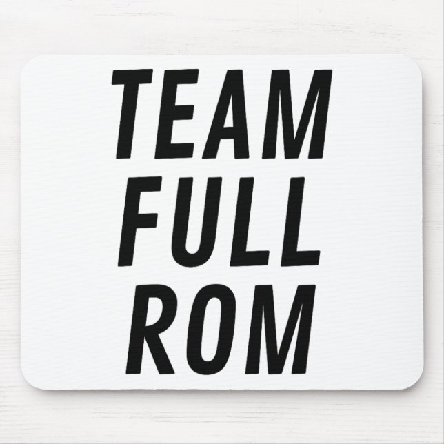 Mousepad Gym De Construção De Malhação De Cheio De Equipe (Frente)