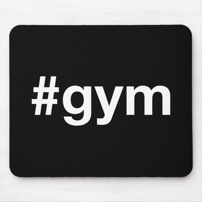 Mousepad GYM Hashtag (Frente)