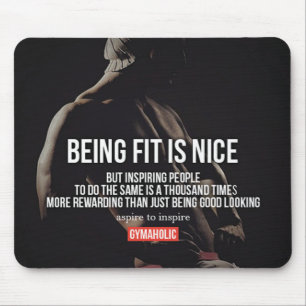 Mousepad Gym Malhação Motivativo