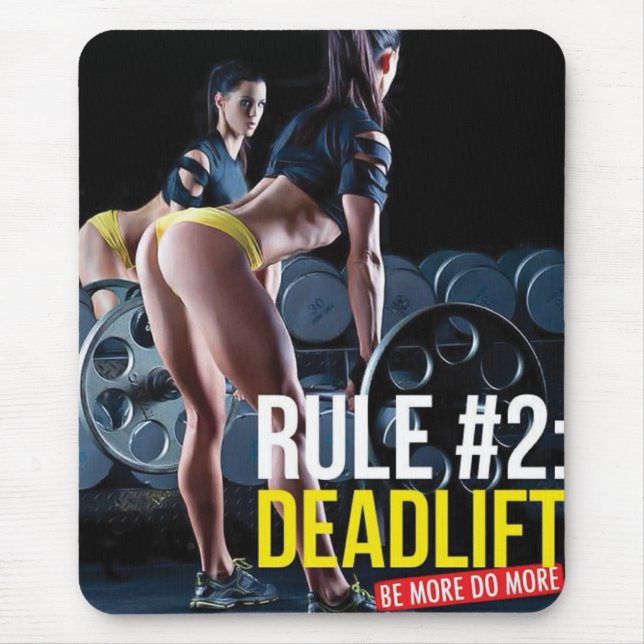 Mousepad Gym Malhação Motivativo (Frente)