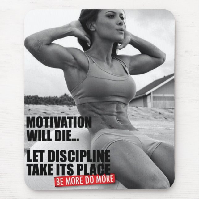 Mousepad Gym Malhação Motivativo (Frente)