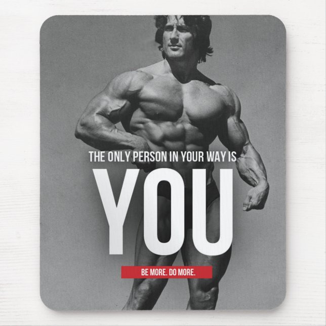 Mousepad Gym Malhação Motivativo (Frente)