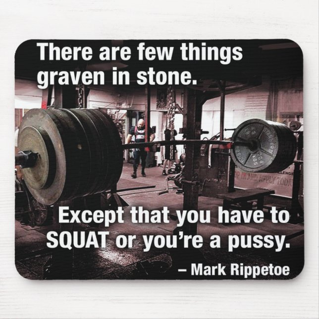 Mousepad Gym Malhação Motivativo (Frente)