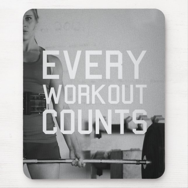 Mousepad Gym Malhação Motivativo (Frente)