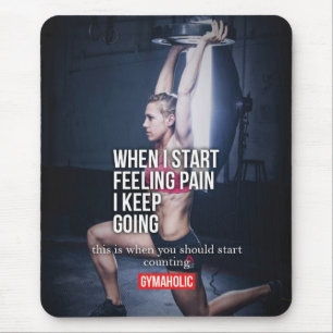 Mousepad Gym Malhação Motivativo