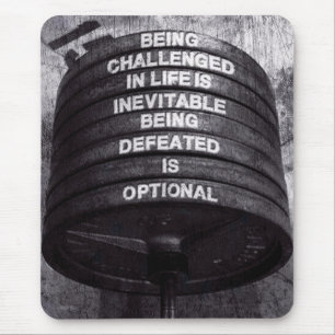 Mousepad Gym Malhação Motivativo