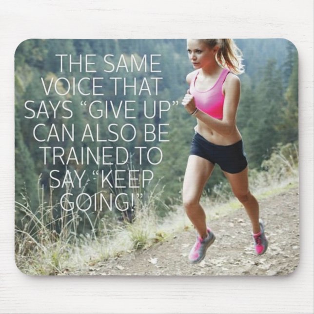 Mousepad Gym Malhação Motivativo (Frente)