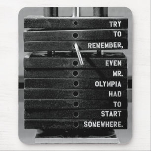 Mousepad Gym Malhação Motivativo