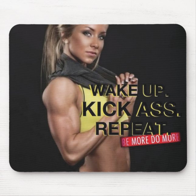 Mousepad Gym Malhação Motivativo (Frente)