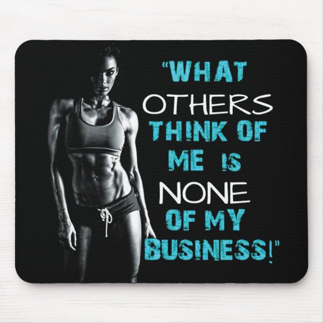 Mousepad Gym Motivacional (Frente)